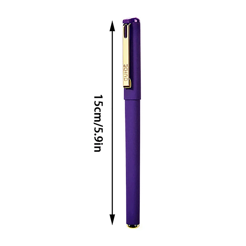 1 шт Гелевые ручки с фиолетовыми чернилами 0,7 мм/1,0 мм для письма Большой емкости для пополнения Канцелярских принадлежностей Вернуться в Sochool . ' - ' . 5