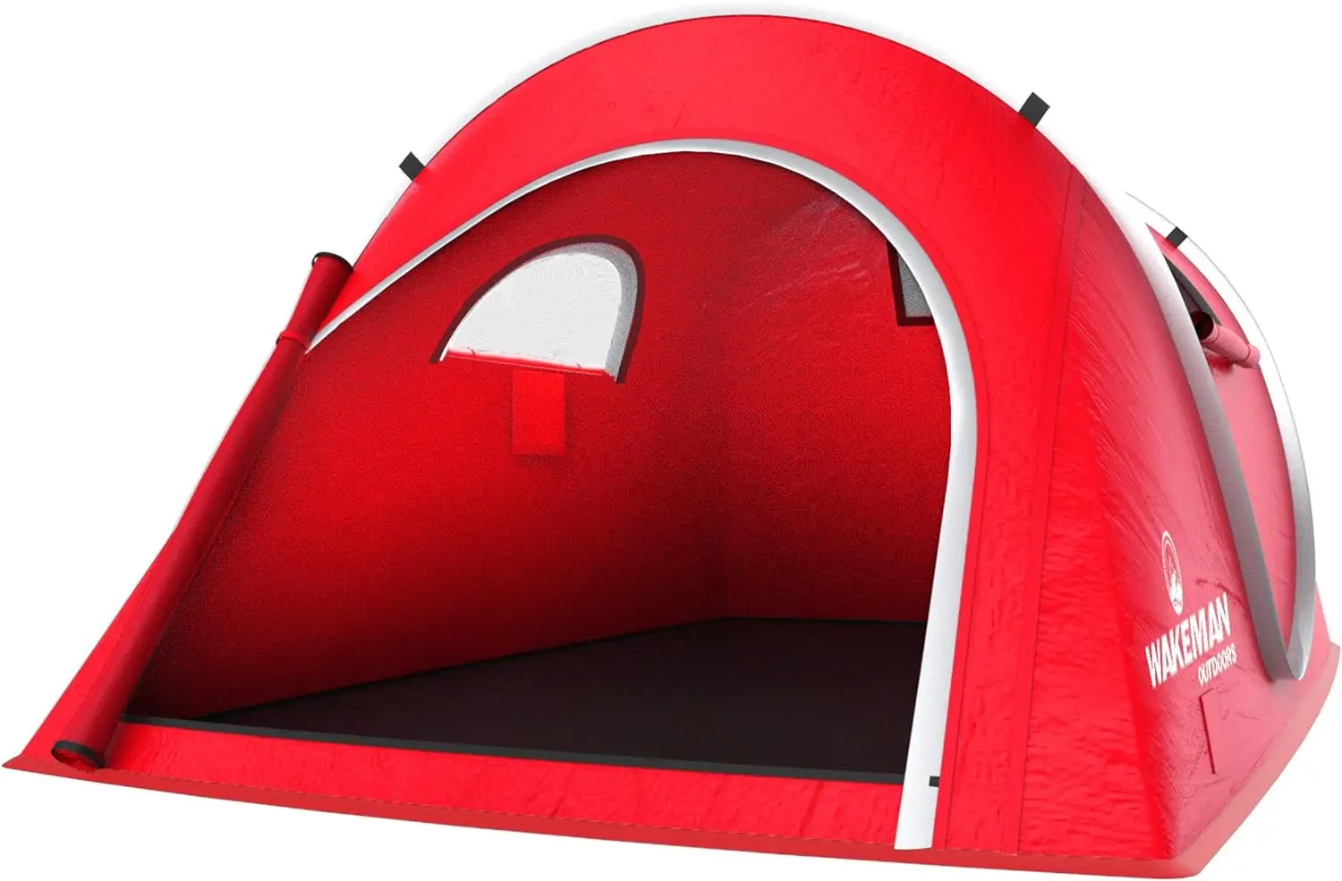 Всплывающая Палатка на открытом воздухе для 2 человек, Водонепроницаемая Палатка в стиле Бочонка для Кемпинга С Дождевиком И Сумкой Для переноски, Starchaser для 2 человек . ' - ' . 3