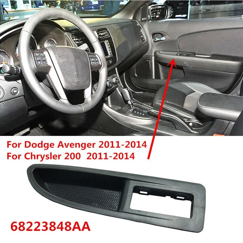Панель переключателя подъемника, черная панель переключателя регулятора 68223848AA RH Для 2011-2014 Dodge Avenger Chrysler 200 . ' - ' . 0