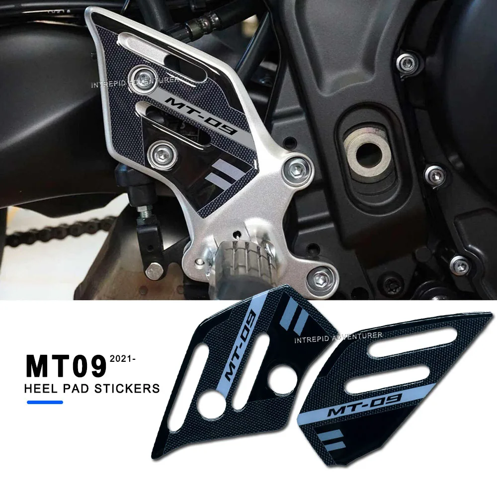 Наклейки для мотоциклов 3D-Защита Пяточной Колодки Yamaha Mt-09 Mt09 Sp 2021-2023 . ' - ' . 0