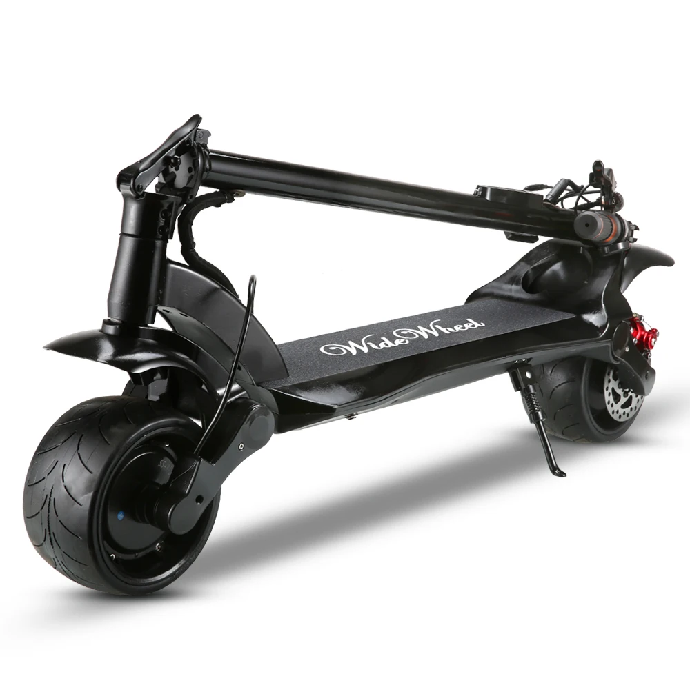 2024 Новый дизайн 500 Вт двухмоторный электрический скутер с широким колесом из алюминиевого сплава (W1) . ' - ' . 5