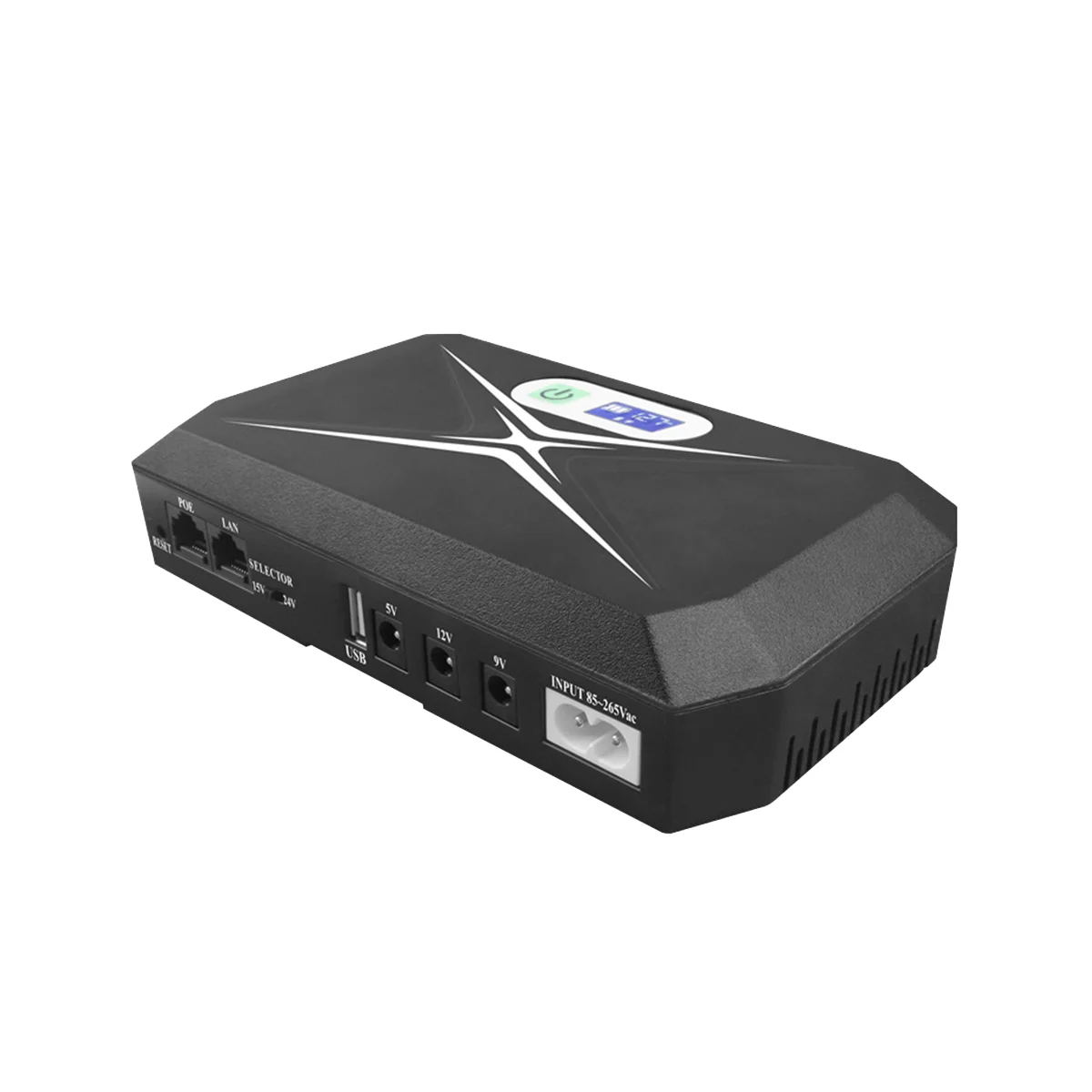 5V 9V 12V Источник Бесперебойного Питания Mini UPS с Экраном POE 8800 мАч Резервная Батарея для WiFi-Маршрутизатора CCTV (EU Plug) . ' - ' . 1