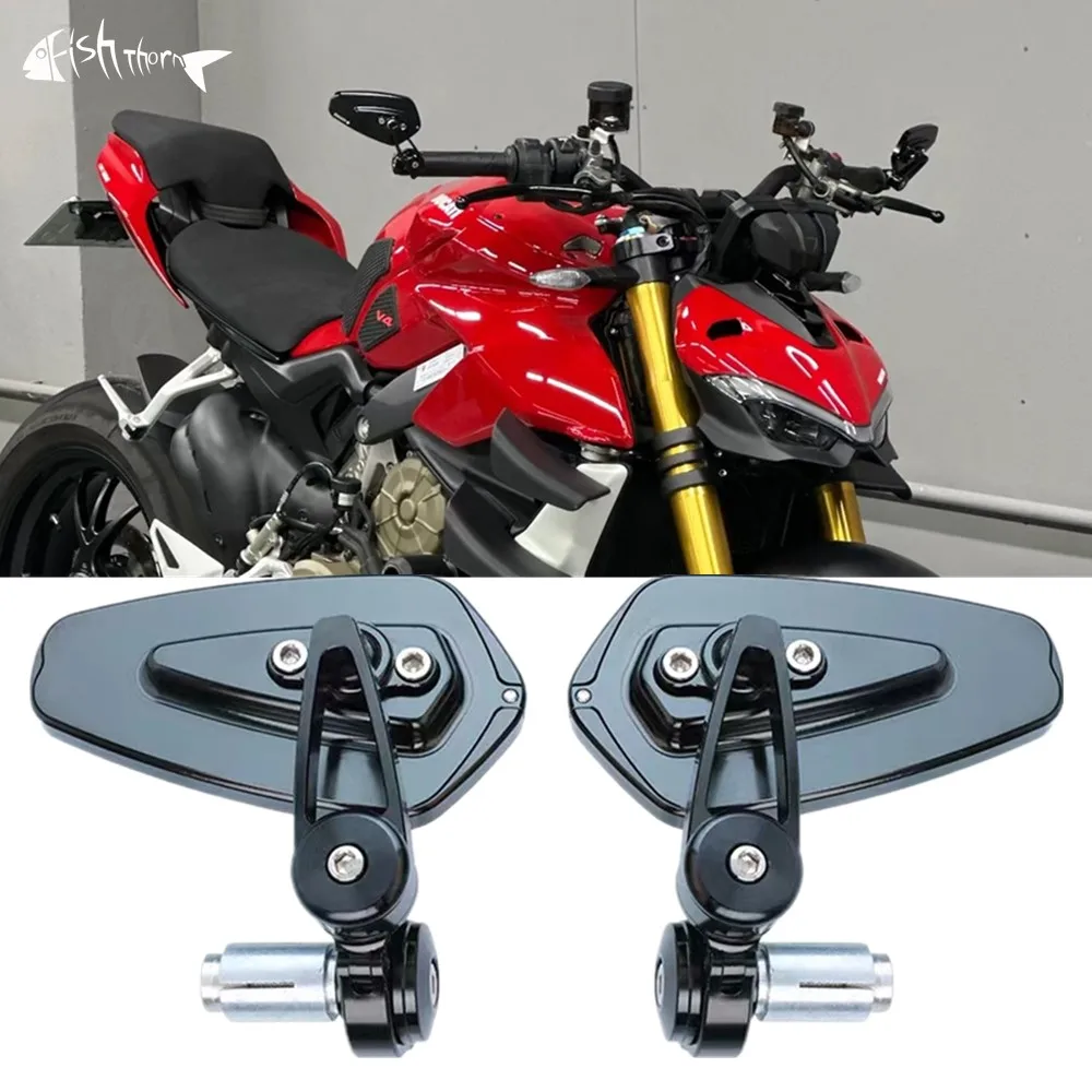 Для Ducati Streetfighter V4 S Panigale V4S 2018-2024 Мотоциклетный руль зеркало заднего вида с ЧПУ руль mirro . ' - ' . 0