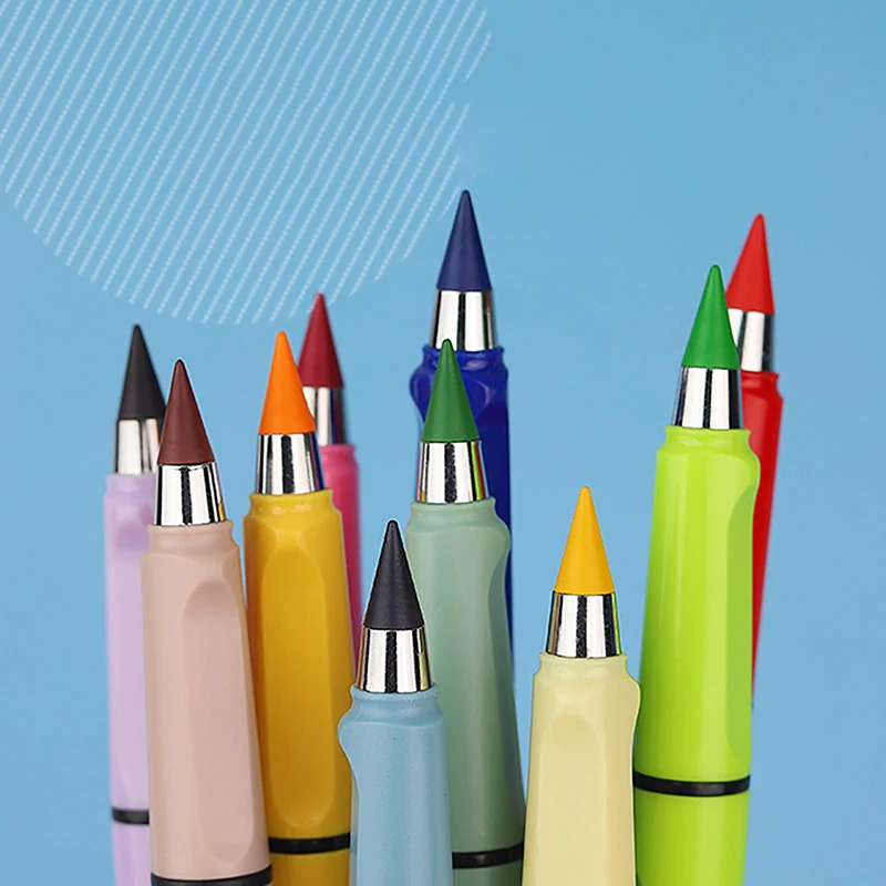Красочный Вечный карандаш 2B Art Sketch Painting Неограниченное количество карандашей для письма, Волшебные стираемые заправки, Школьные принадлежности . ' - ' . 3