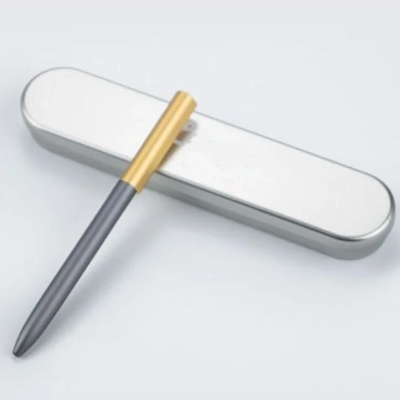 Вращающийся Металлический знак из алюминиевого сплава, бизнес-роскошь, Шариковая ручка, Гладкая Стационарная Офисная ручка, Подарок на День Рождения . ' - ' . 4