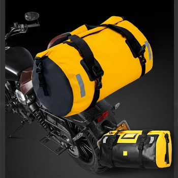 Водонепроницаемая сумка для хвоста мотоцикла, дорожная сумка для сухого багажа на открытом воздухе, 40/66, Рюкзак для багажа мотоцикла, сумка для сиденья мотоцикла,