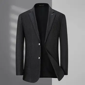 7017-Мужской маленький костюм весенне-осенний деловой костюм для отдыха, корейская версия, легкая, приготовленная wind trend tide, тонкая мужская куртка