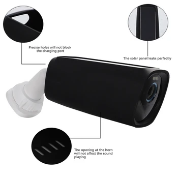 Корпус камеры безопасности, силиконовый чехол, защитный чехол для камеры eufy3, противоударный водонепроницаемый протектор, защита кожи