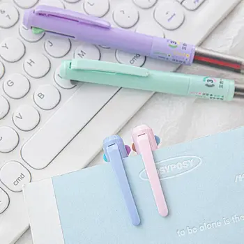 Офисная Красочная Быстросохнущая Многофункциональная 3-Цветная Гелевая ручка для письма, ручка для рисования, канцелярские принадлежности для студентов, ручка для рисования, разметка