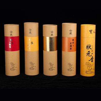 Будда Бездымная палочка для благовоний из сандалового дерева Упаковка в коробке 32,5 см 750 ароматических палочек