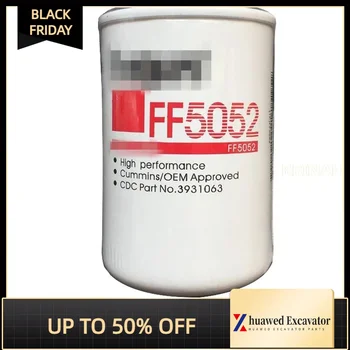 Для Fleetguard Ff5052 Cummins 3931063 Fs251 Ff42000 Vol-vo Ec36845 Фильтр Для Дизельного Топлива Аксессуары Для Экскаватора 1
