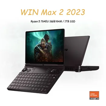 GPD 2023 WIN Max 2 16 ГБ 32 ГБ 64 ГБ Оперативной памяти 1 ТБ 2 ТБ SSD Жесткий диск Процессор AMD Ryzen Портативный Игровой Ноутбук Mini PC Notebook