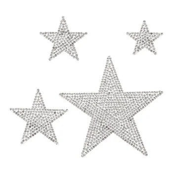 Полная бриллиантовая наклейка на корпус автомобиля Наклейка со стразами в виде звезды Наклейки на окна Украшают женские наклейки DIY 3D Bling Женский кристалл