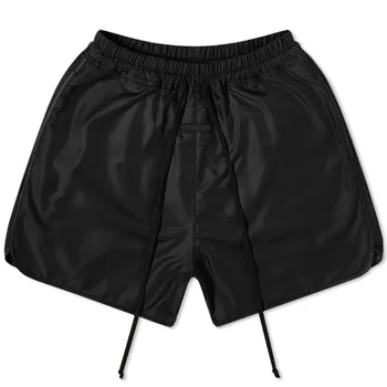 Мужские шорты для фитнеса, дышащие шорты для бега трусцой в стиле хип-хоп, Быстросохнущие Черные баскетбольные шорты для тренировок