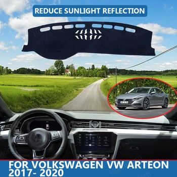 Противоскользящий коврик для защиты от ультрафиолета Коврик для приборной панели Dashmat Protect Carpet для Volkswagen VW Arteon 2017-2020 Аксессуары