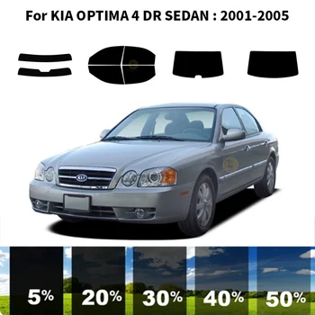 Предварительно Обработанная нанокерамика car UV Window Tint Kit Автомобильная Оконная Пленка Для KIA OPTIMA 4 DR СЕДАН 2001-2005