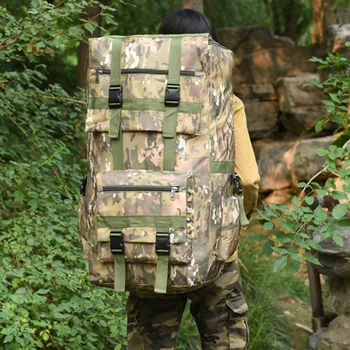 Oulylan Рюкзак повышенной емкости 120 л, мужской армейский военно-тактический рюкзак на открытом воздухе, Багажная сумка, Спортивные Альпинистские походные сумки,