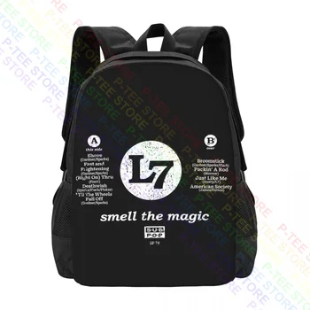 L7 Smell The Magic Винтажный альбом Punk Rock Grunge Music Band P-1023Backpack Большой емкости Симпатичная сумка для хранения