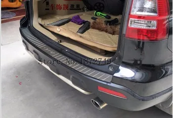 Защита заднего бампера из нержавеющей стали, подоконник снаружи багажника, декоративная пластина, педаль для Honda CRV CR-v 2007-2011