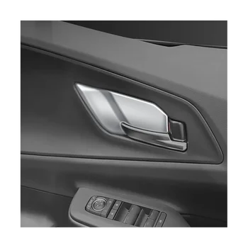 Автомобильная яркая черная дверная внутренняя ручка Чаша Рамка планки высокой/низкой конфигурации 5шт для Toyota Prius 60 серии 2022 2023