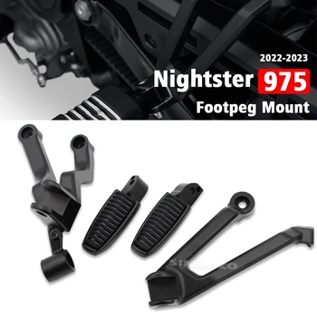 RH975 2023 Крепление для пассажира Peg Подходит для Nightster 975 Аксессуары Комплект для крепления для ног Подставка для ножной педали мотоцикла Nightster975