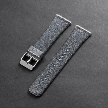 Для Fitbit Versa Lite /Versa Ремешок для часов, блестящий силиконовый браслет для часов, Женский Персонализированный браслет для замены ремня