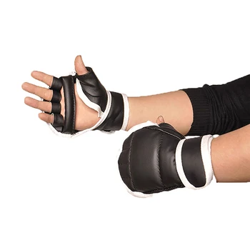 1 пара боксерских перчаток для фитнеса, Боксерские перчатки для мужчин и женщин, Боксерские перчатки Sanda Special для детей, боксерская груша для взрослых по тхэквондо