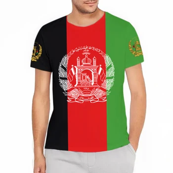 Футболки с флагом Афганистана 2023, Мужские Летние футболки с ностальгией с коротким рукавом для мужчин, Афганская одежда с 3D-принтом, топы, футболки Оверсайз