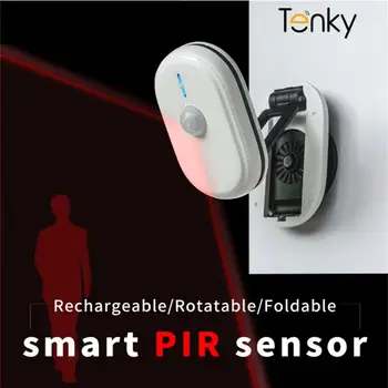 Датчик обнаружения движения Tenky PIR Smart Life Tuya ZigBee 3.0 Управление приложением Smart Link Blub Switch Поддержка Alexa Google Home