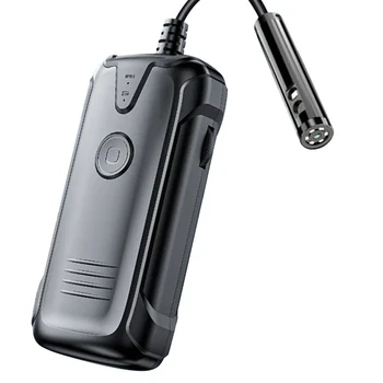8 мм Двухобъективный WIFI Эндоскоп 1080P Scope Snake Camera С 6 Светодиодами IP67 Водонепроницаемая Инспекционная Камера Для Телефона Android/IOS Прочный