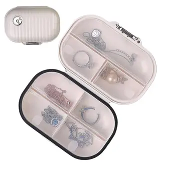 Футляр для таблеток для сумочки, дорожная мини-коробочка для таблеток, легкий футляр для таблеток для путешествий, органайзер, держатель для дозатора лекарств Для
