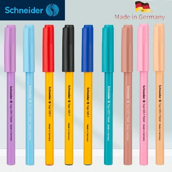 Германия Шариковая Ручка Schneider 505F С Пулевидным Наконечником, Многоцветная Шариковая Ручка 0,5 мм, Канцелярские Принадлежности Для Студентов, Школьные Принадлежности