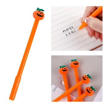 2022 Новые нейтральные ручки в форме тыквы на Хэллоуин, тыквенные ручки 0,5 мм для детей