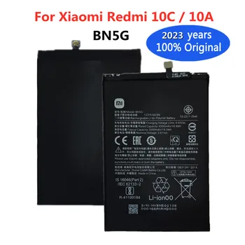 2023 Оригинальный Аккумулятор Xiaomi BN5G 5000 мАч Для Xiaomi Redmi 10C Redmi 10A Высококачественная Замена Аккумулятора Смартфона В Наличии