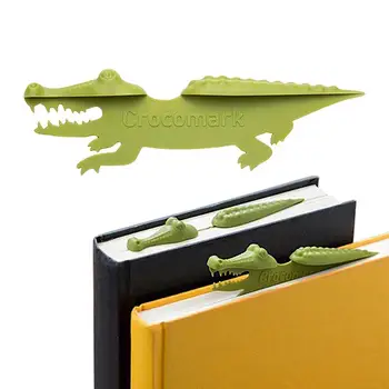 Закладки для чтения Cute Alligator Page Marker Bookmarker Подарок Для Чтения Книг Книжным Клубам, Любителям Книг, Читателям, Студентам и